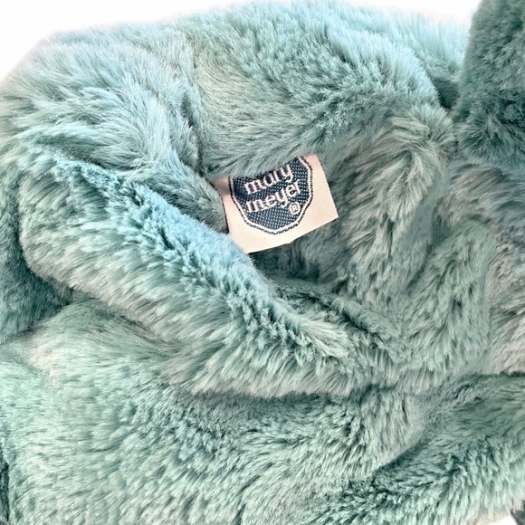 MARY Meyer Pebblesaurus Lovey Blue Triceratops Dinosaur Plush Security Blanket - Picture 6 of 11